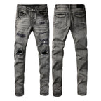 PURPLE  Fashion Jeans 9068