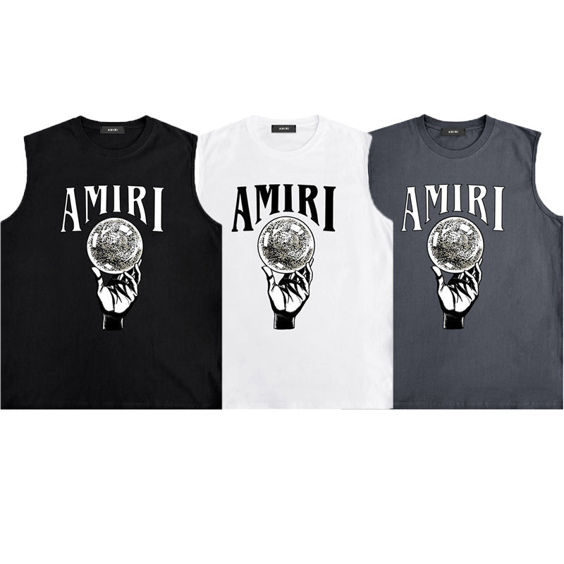 Amiri style vest