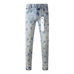 PURPLE  Fashion Jeans 9063