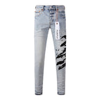 PURPLE  Fashion Jeans 9048