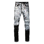 PURPLE  Fashion Jeans 9020