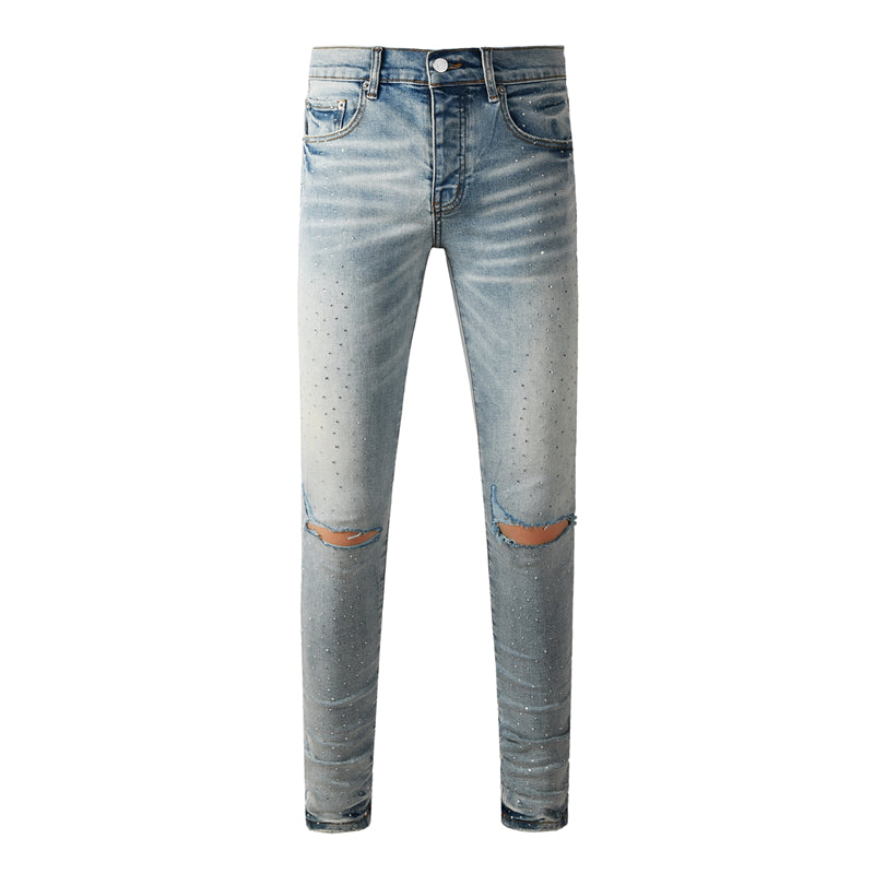 PURPLE  Fashion Jeans 9119