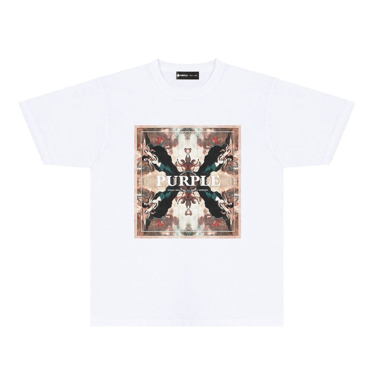 PURPLE  fashion T-shirt