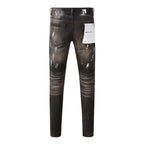 PURPLE  Fashion Jeans 9030