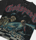 Godspeed Checkmate Thermal Tee Washed Grey