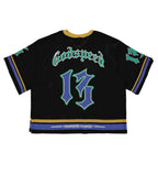 Godspeed First Down Jersey Black/Yellow/Blue