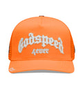 Godspeed Forever Citrus Trucker Hat Orange
