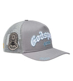 Godspeed Forever Trucker Hat Cool Grey