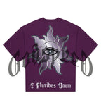 Godspeed JFK to MIA Tee Purple