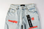 PURPLE  Fashion Jeans 5067