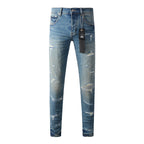 PURPLE  Fashion Jeans 9073