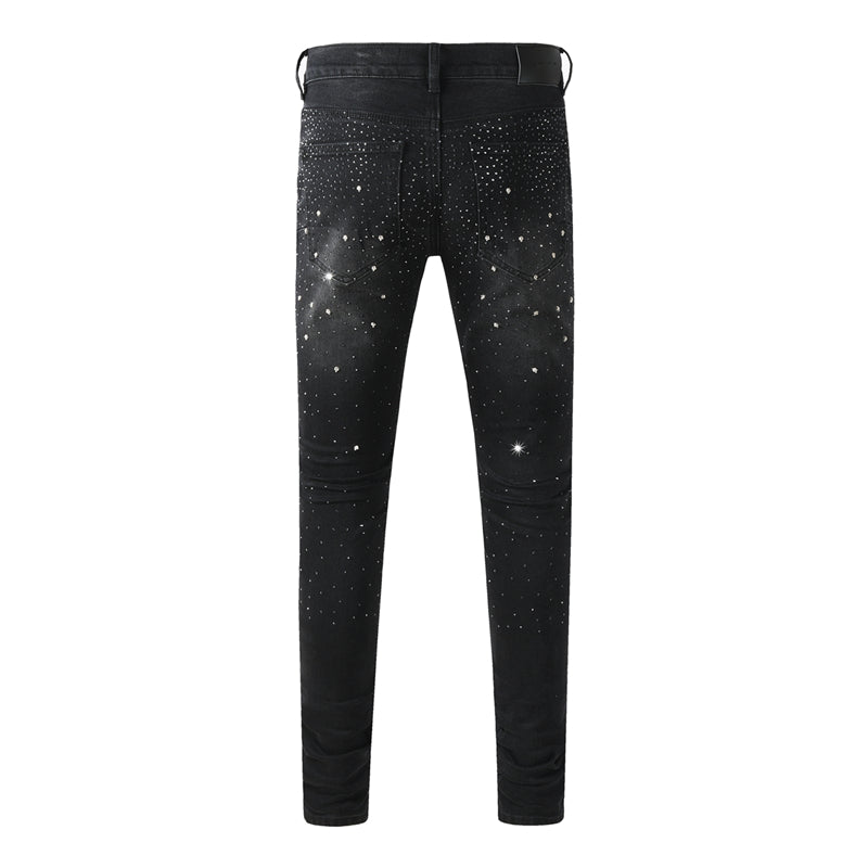 PURPLE  Fashion Jeans 9130