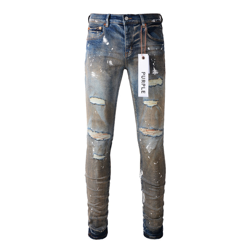 PURPLE  Fashion Jeans 9012