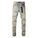 PURPLE  Fashion Jeans 9071